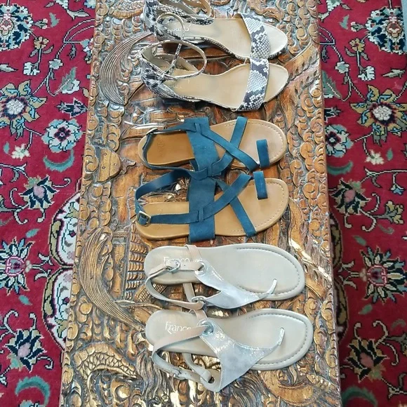 FRANCO SARTO Sandal Bundle 8 - Picture 1 of 6